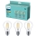 SADA 3x LED Žárovka VINTAGE Philips E27/4,3W/230V 2700K