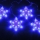 30465 - Vánoční venkovní světelný závěs 1,2m LED/2,4W/230V IP44