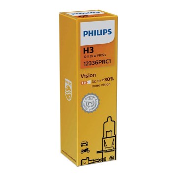 Autožárovka Philips VISION 12336PRC1 H3 PK22s/55W/12V 3200K