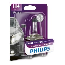 Autožárovka Philips VISION PLUS 12342VPB1 H4 P43t-38/55W/12V