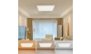 Brilagi - LED Koupelnové stropní svítidlo FRAME LED/50W/230V 3000/4000/6000K IP44 bílá