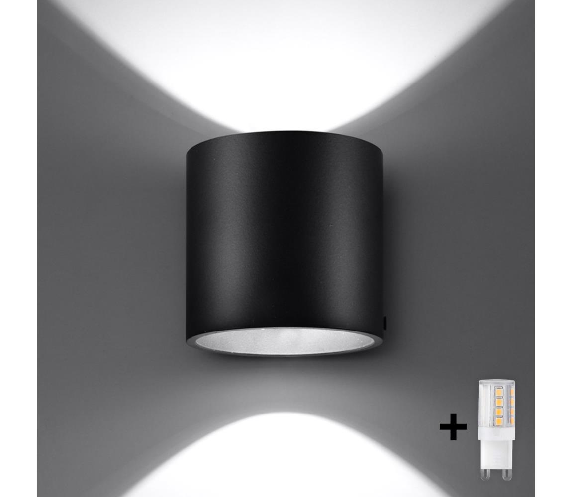 Brilagi Brilagi -  LED Nástěnné svítidlo FRIDA 1xG9/4W/230V černá 