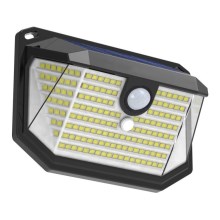 Brilagi - LED Solární nástěnné svítidlo se senzorem WALLIE LED/0,85W/3,7V 3000K IP65