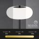 Brilo 7030-015 - LED Stmívatelná dotyková stolní lampa VOCO LED/4,5W/230V černá