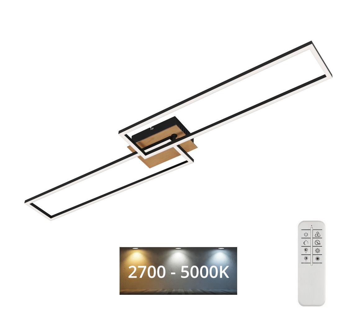 Brilo Brilo - LED Stmívatelný přisazený lustr FRAME 2xLED/20W/230V 2700-5000 + DO 
