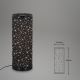 Briloner 7334-015 - LED Stolní lampa STARRY SKY 1xGU10/5W/230V černá