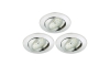 Briloner 8317-039-SADA 3x LED Stmívatelné koupelnové podhledové svítidlo LED/5,5W/230V IP23