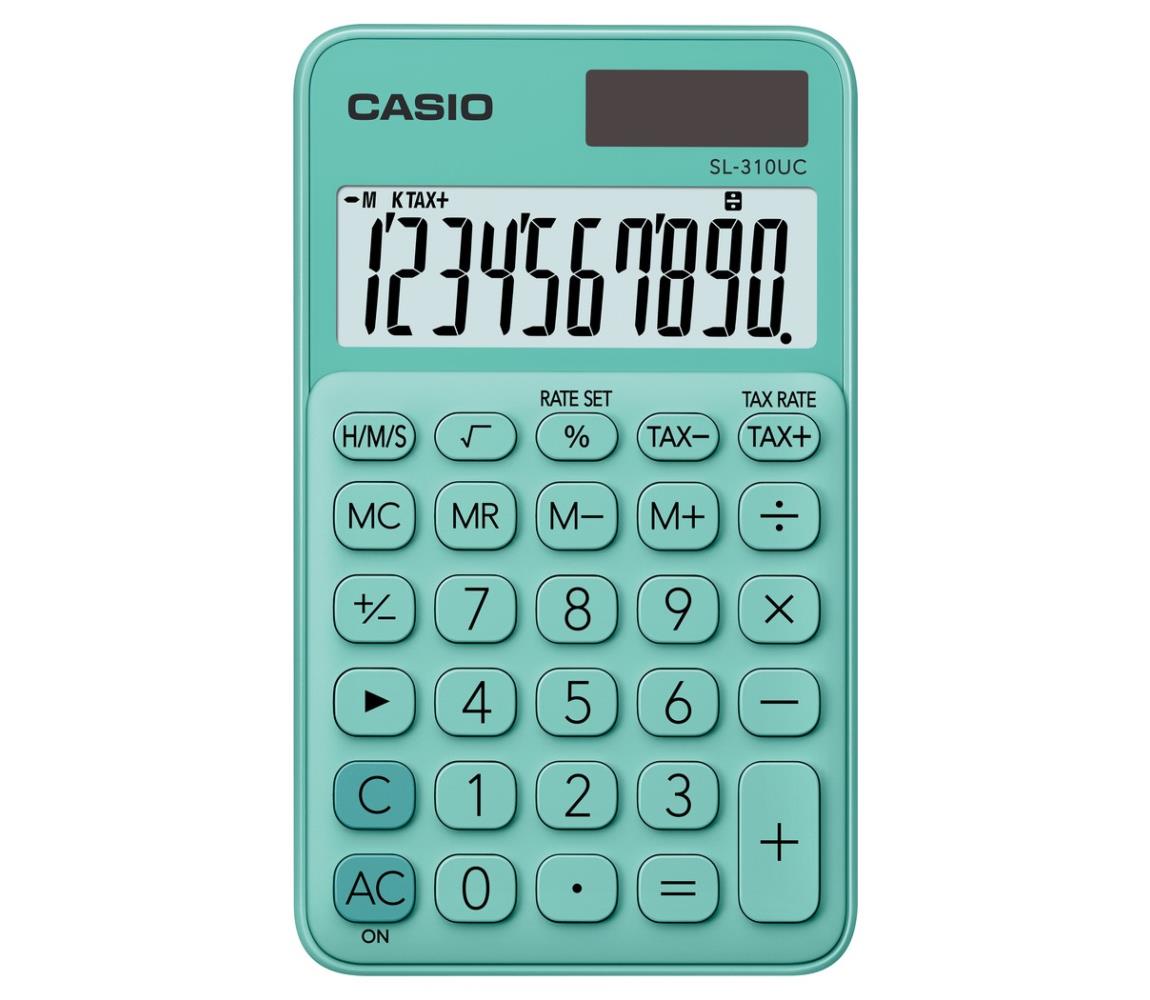 Casio Casio - Kapesní kalkulačka 1xLR54 zelená 