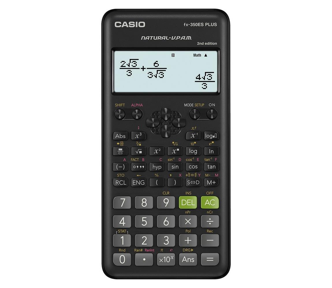 Casio Casio - Školní kalkulačka 1xLR44 černá 
