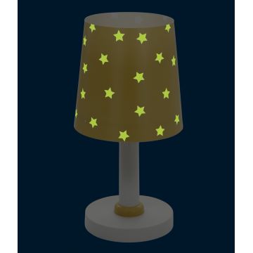 Dalber 82211A - Dětská lampička STAR LIGHT 1xE14/40W/230V žlutá