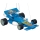 Dětský lustr Formule 4xE14/60W modrá