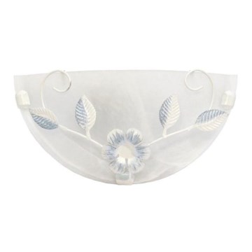 EGLO 24595 - Nástěnné svítidlo ALABASTER modrá EGLO 24595 - Nástěnné svítidlo ALABASTER modrá
