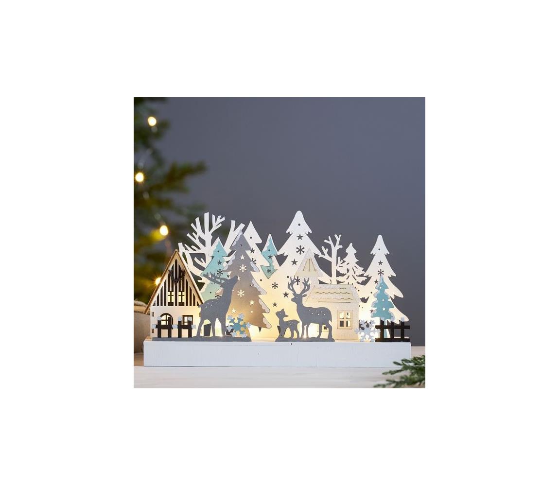 Eglo Eglo 410392 - LED Vánoční dekorace REINBEK 6xLED/0,03W/2xAA 