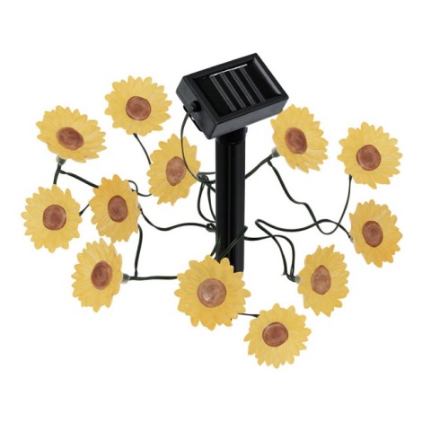 EGLO 47342 - Solární LED osvětlení květiny 12xLED/0,075