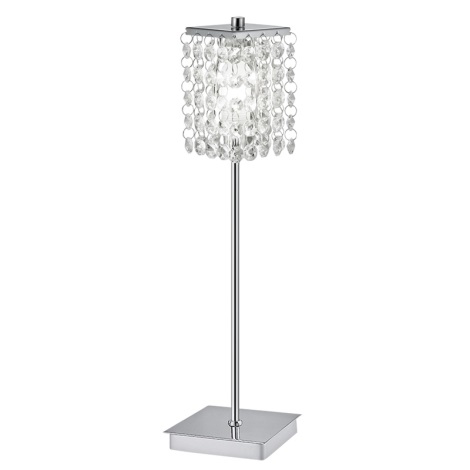 Eglo 85333 - Křišťálová stolní lampa PYTON 1xG9/33W/230V