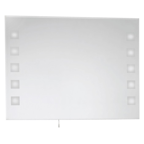 EGLO 86129 - Koupelnové zrcadlo s osvětlením 10xG4/10W IP44