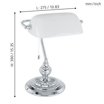 Eglo - Stolní lampa E27/60W