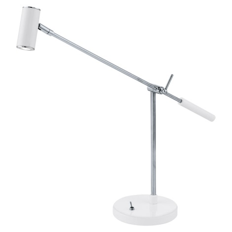 EGLO 92515 - LED Stolní lampa LAURIA 1 1xLED/2,38W bílá