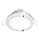 Eglo - LED koupelnové podhledové svítidlo 1xLED/6W/230V IP44