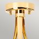 Elstead - LED Koupelnový lustr na tyči FALMOUTH 1xG9/3W/230V IP44 béžová/zlatá