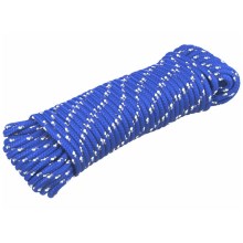 Extol Premium - Polypropylenová pletená šňůra 4mm x 20m modrá