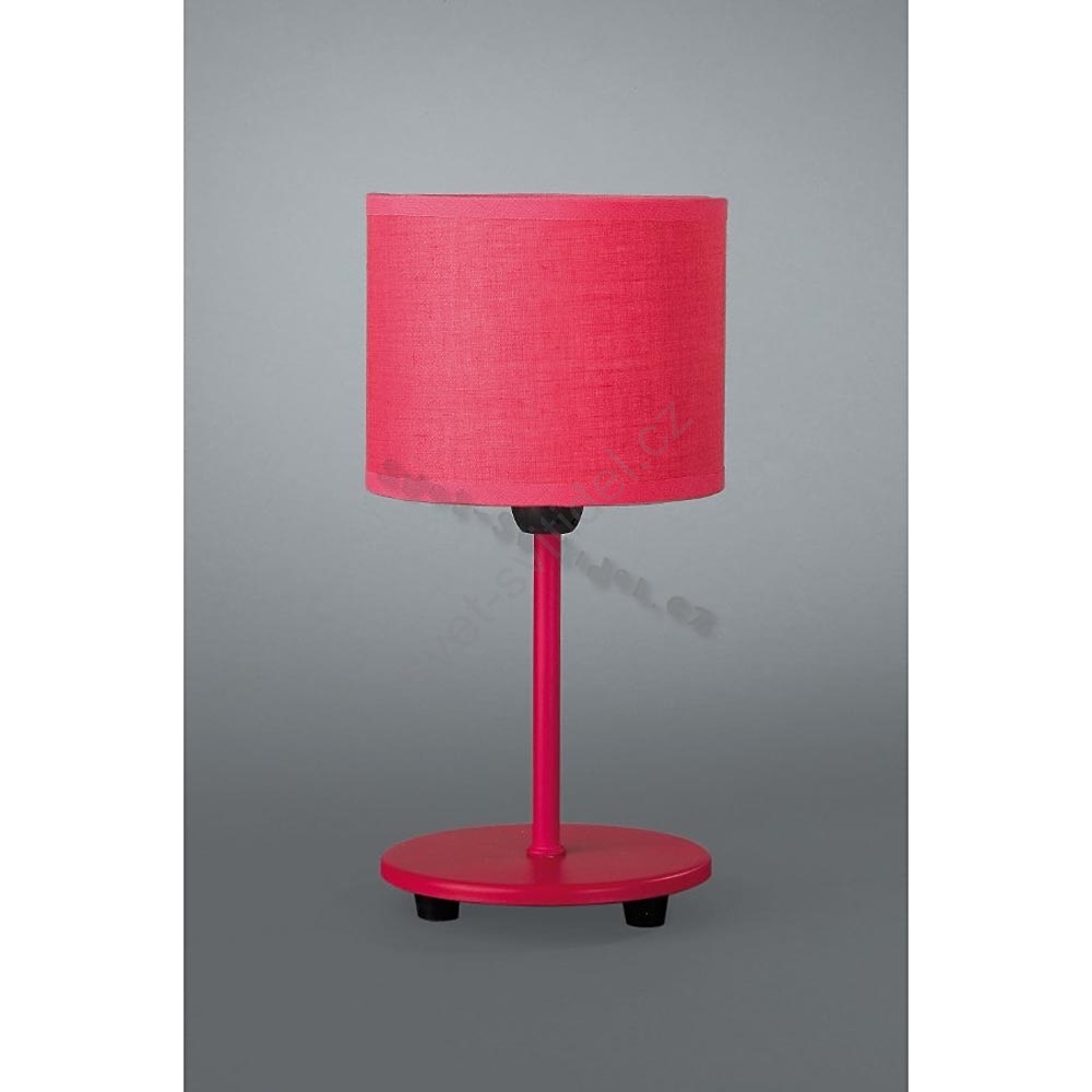 Stolní lampa  1xE14/60W růžová