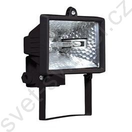 Halogenový reflektor HALO 150B 1xR7s/150W černá