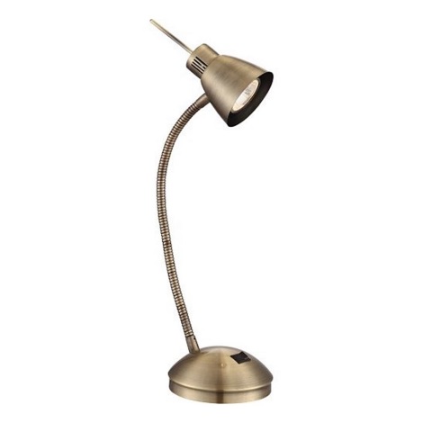 GLOBO 2475 - Stolní lampa NUOVA 1xGU10/35W bronzová
