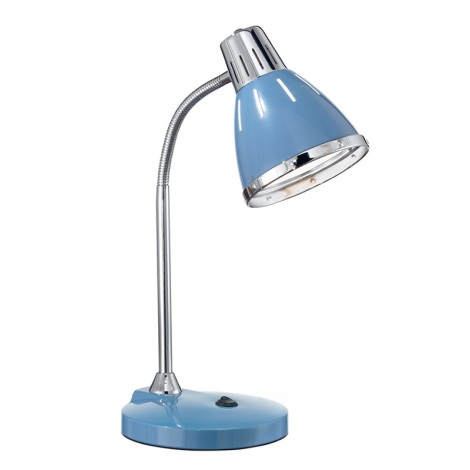 Ideal Lux - Stolní lampa 1xE27/60W/230V modrá