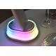LED RGB Stmívatelná stolní lampa s bezdrátovým nabíjením CORELLA LED/7W/12/230V černá