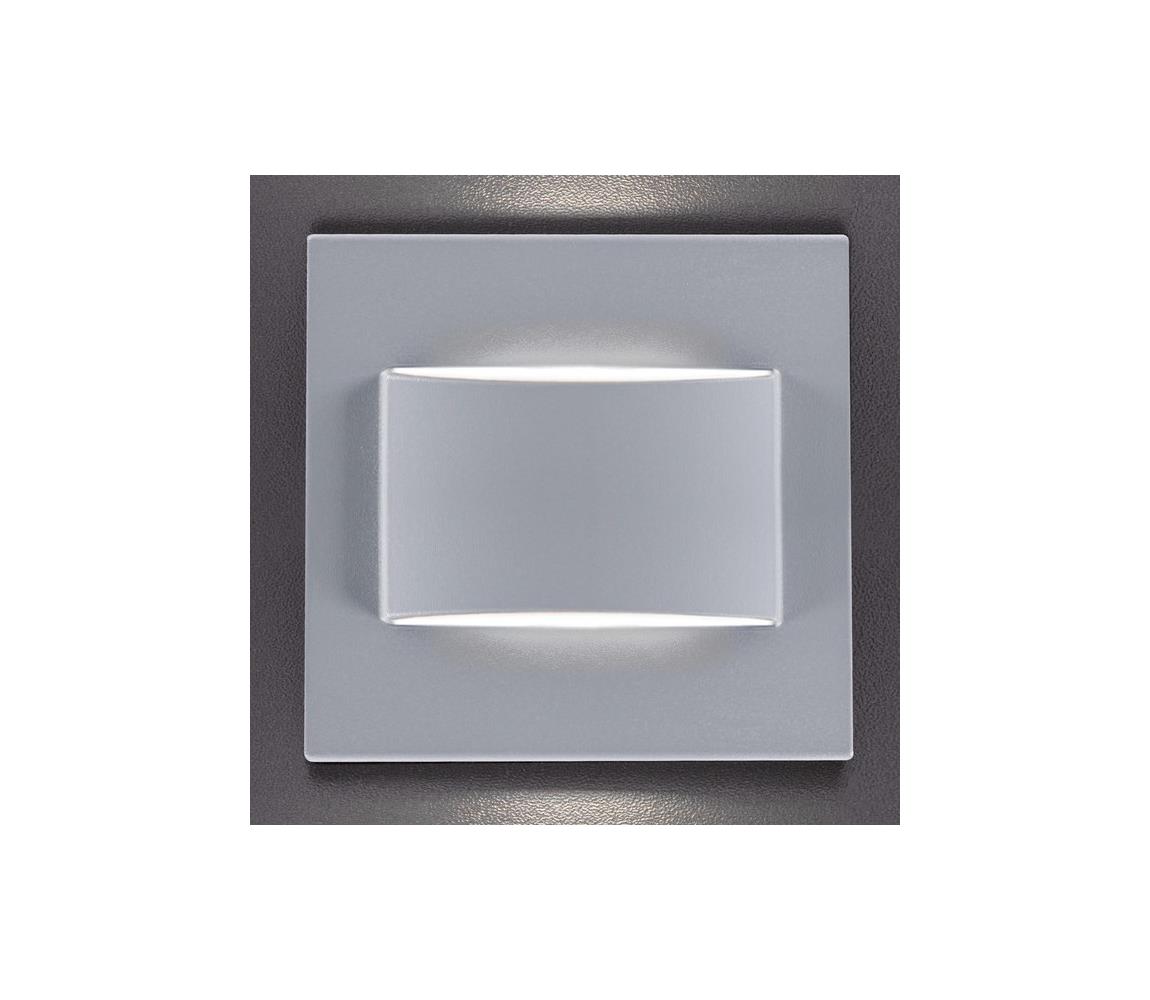   33330 - LED Schodišťové svítidlo ERINUS LED/1,5W/12V 3000K šedá 