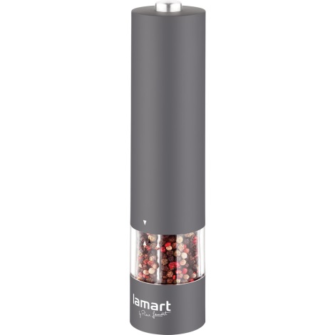 Lamart - Elektrický mlýnek na koření 4xAA šedá