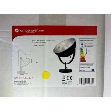 Lampenwelt - LED RGBW Stmívatelná stolní lampa MURIEL 1xE27/10W/230V Wi-Fi