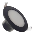LED Koupelnové podhledové svítidlo LED/7W/230V 4000K černá IP44