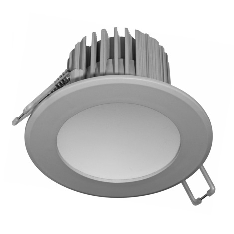 LED Koupelnové podhledové svítidlo LED/7W/230V 4000K šedá IP44