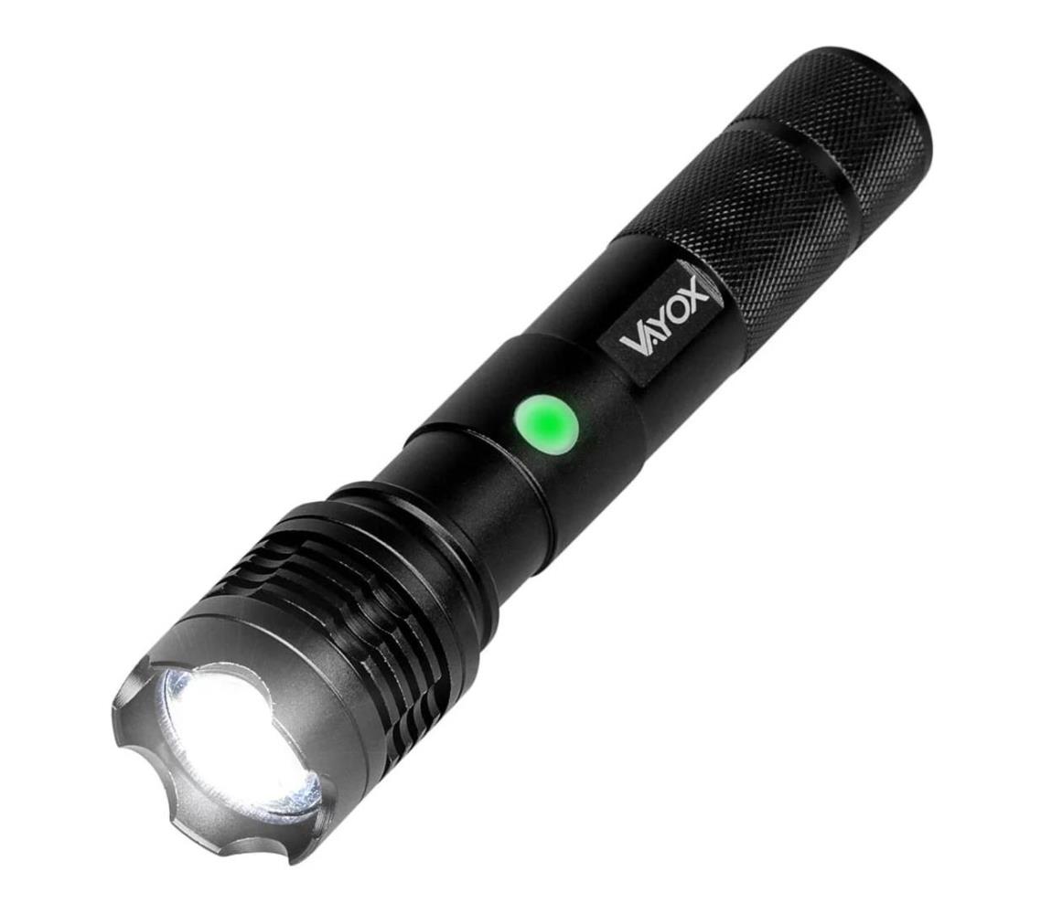 Vayox LED Nabíjecí svítilna LED/10W/5V IPX4 800 lm 4 h 1200 mAh 