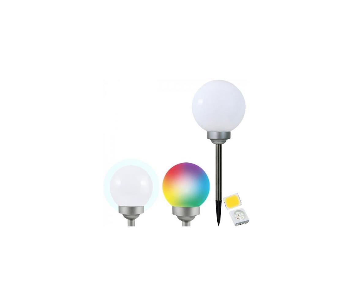  LED RGB Solární lampa LED-RGB/0,2W/AA 1,2V/600mAh IP44 