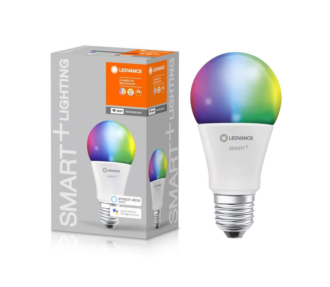 Ledvance LED RGBW Stmívatelná žárovka SMART+ E27/9,5W/230V 2700K-6500K - Ledvance 