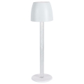 LED Stmívatelná nabíjecí dotyková stolní lampa LED/3W/5V 3000K 1800 mAh bílá