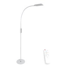 LED Stmívatelná stojací lampa LED/9W/24V 3000-6500K bílá + dálkové ovládání