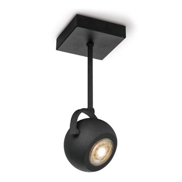 LED Stmívatelné bodové svítidlo NOP 1xGU10/5,8W/230V černá