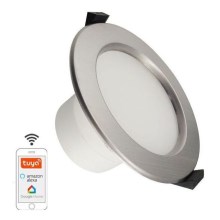 LED Stmívatelné koupelnové svítidlo LED/10W/230V 3000K-6500K Wi-Fi Tuya IP44