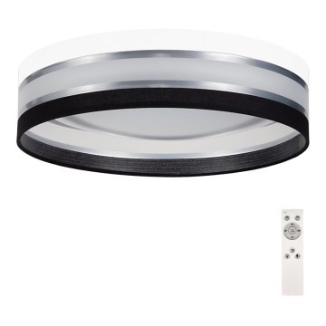 LED Stmívatelné stropní svítidlo SMART CORAL LED/24W/230V černá/bílá + dálkové ovládání