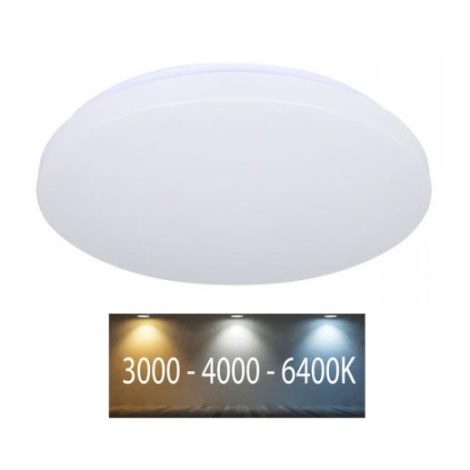 LED Stropní svítidlo LED/12W/230V 26cm 3000K/4000K/6400K