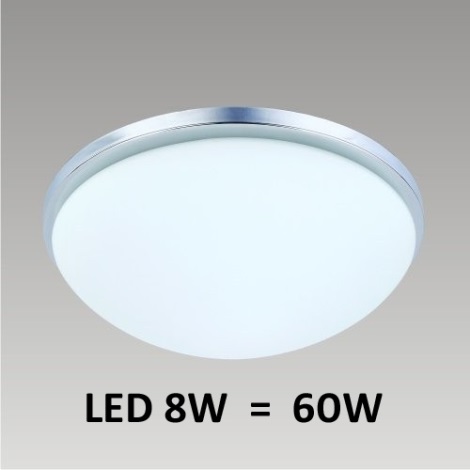 LED Stropní svítidlo PERI 1xLED/8W matný nikl