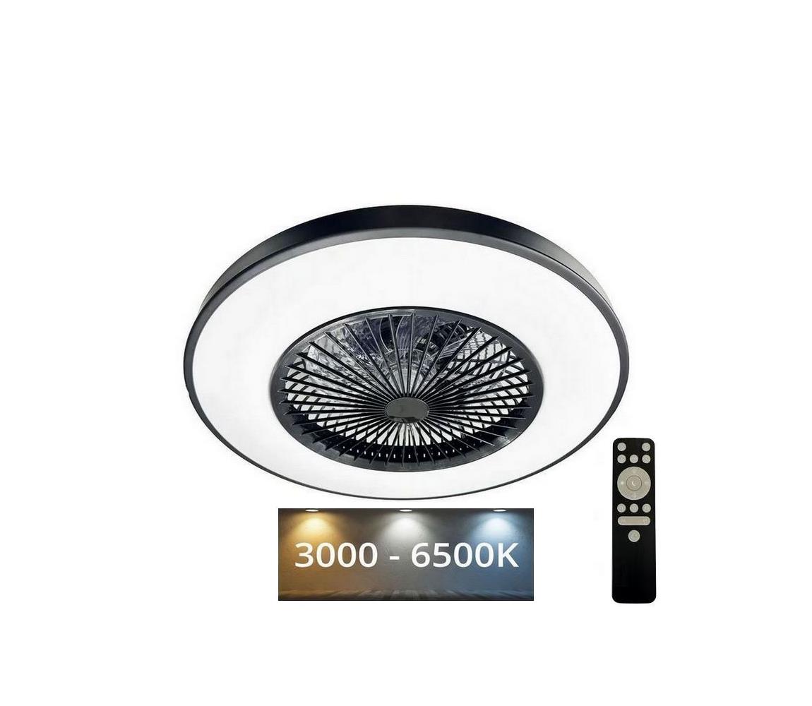  LED Stropní svítidlo s látorem OPAL LED/72W/230V + dálkové ovládání 