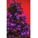 LED Vánoční řetěz 240xLED/8 funkcí 16,8m fialová