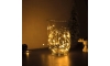 LED Vánoční řetěz 50xLED/3xAA 5,25m teplá bílá