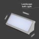 LED Venkovní nástěnné svítidlo LED/12W/230V 3000K IP65 šedá