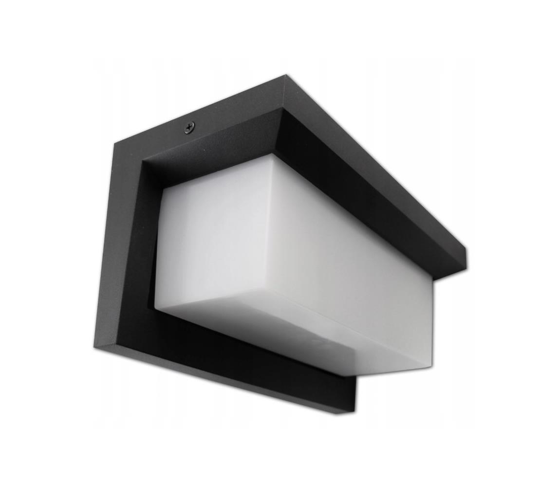  LED Venkovní nástěnné svítidlo LED/12W/230V IP54 černá 